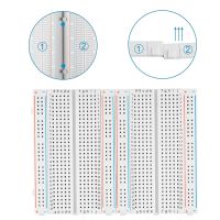 400 points Breadboard Solderless PCB test Bread Board for Bus Test Circuit Board Board Mini Universal Test Protoboard DIY