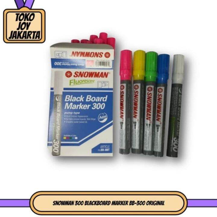 COD Snowman 300 Blackboard Marker BB300 ORIGINAL Lazada Indonesia