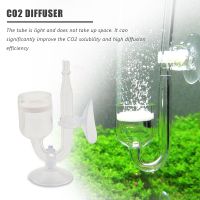 Aquarium Fish Tank CO2 Diffuser Carbon Dioxide Reactor with Ceramic Disc + 2 Suckers