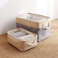 [COD] storage basket linen box clothes finishing toy desktop sundries