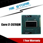 Used Intel Core I7-2670QM 2.2Ghz 6MB Socket G2 Mobile CPU Processor I7