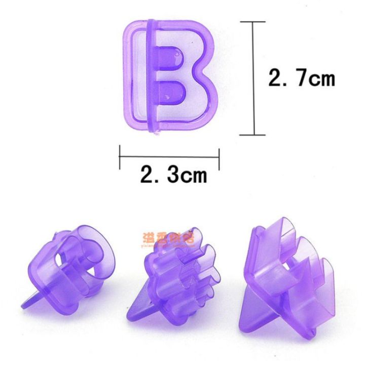 แม่พิมพ์ตัวอักษรภาษาอังกฤษ-ตัวเลข-3d