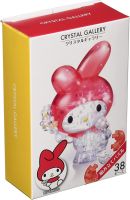 My Melody (แบบประกอบ) ของแท้ JP - Crystal Gallery Hanayama [โมเดล Sanrio]