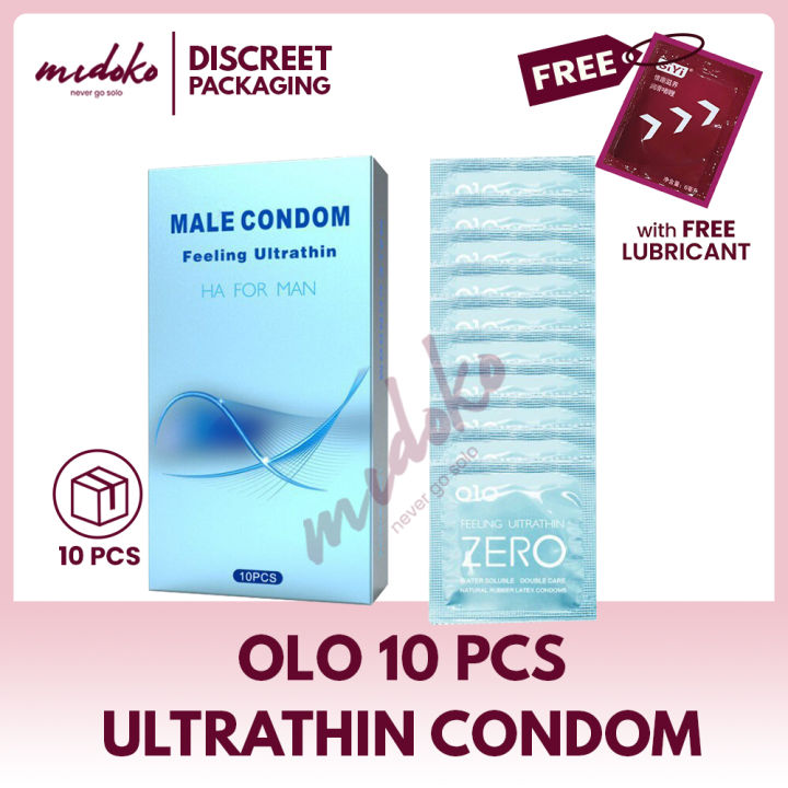 Midoko Olo Performa 10pcs Ultra Thin Natural Rubber Latex Condoms Sex Toys For Men Lazada Ph 0828