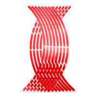 5 Colors Car Styling Strips Reflective Motocross Bike Motorcycle Wheel Stickers and Decals 1718 Inch Reflective Rim Tape