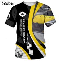 2022 Newest Fashion Limited Edition Renault Sport-R5-Spider-Clio-Fluence TC2000-4C T-Shirt 3D Emblem