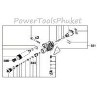 หัวปั๊ม #851 เครื่องฉีดน้ำแรงดันสูง Universal Aquatak 125 / AQT125 : Bosch