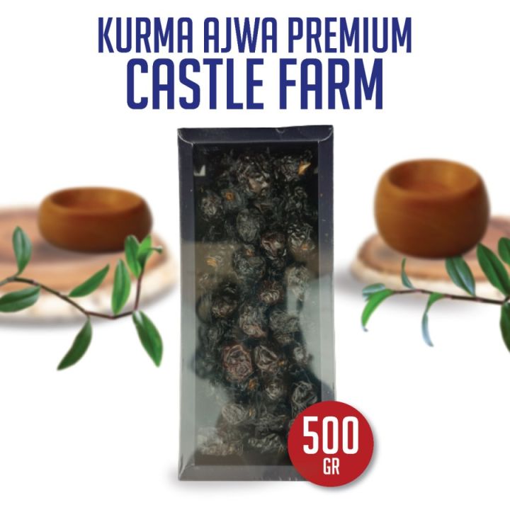 Kurma Ajwa Castle Farms 500 gram