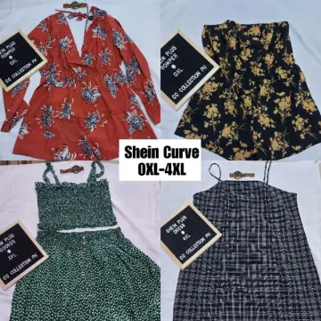 SHEIN Curve Plus Leopard Print Empire Dress Size 3XL