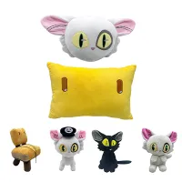 สินค้าใหม่ข้ามพรมแดน Suzume no Tojimari แมวสีทอง ตุ๊กตาของเล่นยัดนุ่น