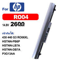 HP แบตเตอรี่แล็ปท็อปRO04  RO06XL เข้ากันได้  430 440 G3 HSTNN-PB6P HSTNN-LB7A  HSTNN-DB7A HSTNN-Q98C HSTNN-Q96C P3G13AA