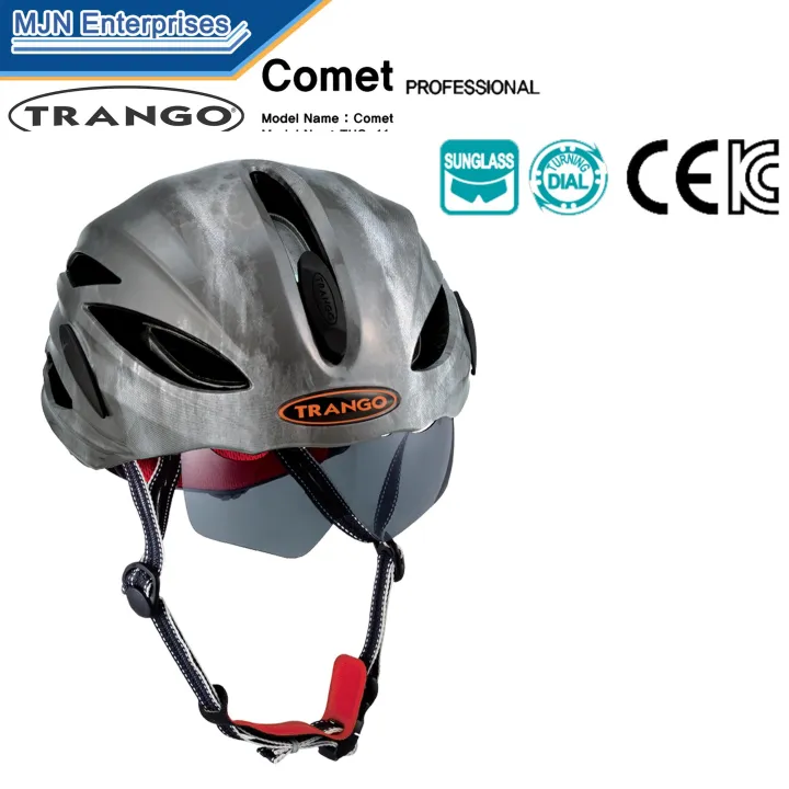 Comet Climbing Helmet with Sun glass THG11 (First product with sunglasses inside the helmet in