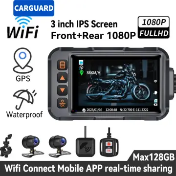 DV988 Touchscreen Motorcycle Dashcam