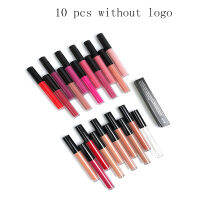 21 Color Black Round Tube Waterproof Lip Gloss Private Brand Moisturizing Custom Bulk Lip Glaze