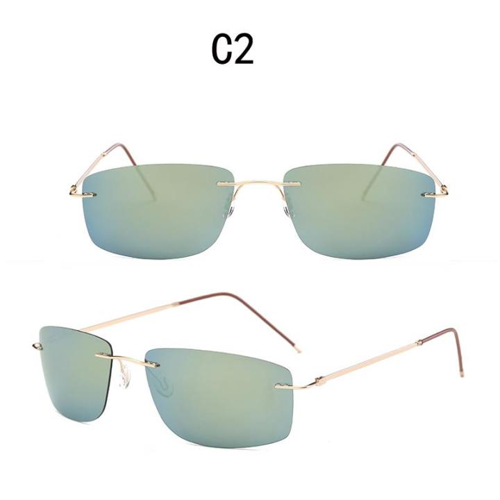 fashion-titanium-polarized-sunglasses-square-rimless-polaroid-brand-designer-gafas-men-square-sun-glasses-sunglasses-for-men-women