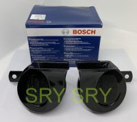 แตรรถยนต์ Bosch EC6 Fanfare Compact แตรหอยโข่ง (สีดำ) ของแท้!! 12V เสียงเบ็นซ์