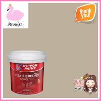 สีน้ำทาภายนอก NIPPON PAINT WEATHERBOND สี CURLING DARK #NPN1853T กึ่งเงา 9 ลิตรWATER-BASED EXTERIOR PAINT NIPPON PAINT WEATHERBOND CURLING DARK #NPN1853T SEMI-GLOSS 9L **ขายดีที่สุด**