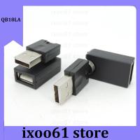 ixoo61 store Flexible Twist Angle 360 Degree Rotating USB A 2.0 male to female Adapter Converter for cable extension connector