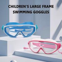 Children Swimming Goggles Silicone Swim Glasses Waterproof Anti fog Pool Glasses for Boys Girls Kids Diving Snorkeling Eyewear