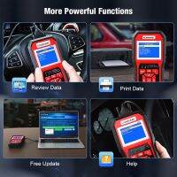 KONNWEI KW870 6V 12V Car Motorcycle Battery Tester OBD 2 OBD2 Diagnostics Tool OBD Scanner 2 In1 Cranking Charging Analyzer Tool