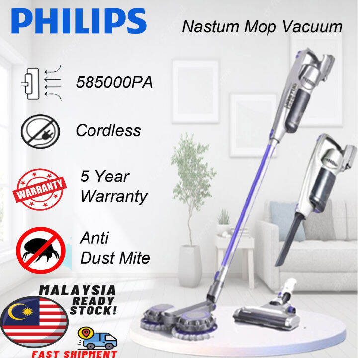 🔥READY STOCK🔥Nastum Pro Cordless Vacuum Cleaner Nastum Vacuum Handheld Vacuum 3 In 1 Vacuum With