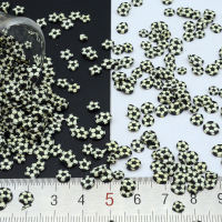 500glot Polymer Clay Base ball Football Sprinkles Lovely confetti for Crafts Making, DIY