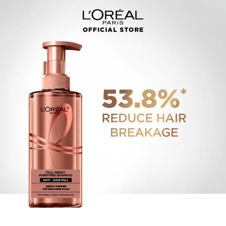 L'Oreal Paris Elseve Full Resist Anti Hair Fall Shampoo 440ml / Conditioner  440ml / Shampoo & Conditioner Bundle (Anti Hair Loss / Anti Dandruff / Hair  Fall Control) | Lazada Singapore