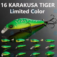 2020.04จำกัดสีเคารพ16 KARAKUSA TIGER JAPAN Megabass Fishing Lure BASS Sea Tackle VISION ONETEN JR LBO X-80 JR POPX