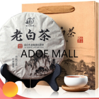 [ADOFMALL] [ซื้อ 2 ฟรีขาตั้งชา] ชาขาวอายุห้าขวบแท้ Fujian Fuding Shoumei แฮนด์เมดเค้กชาขาวเก่า 350g