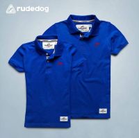 Rudedog เสื้อโปโลชาย รุ่น Champion สีน้ำเงิน (ราคาต่อตัว)