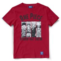 เสื้อยืดการ์ตูนวันพีซ ลาย Luffy,Sanji,Zoro,Usopp Size XXL