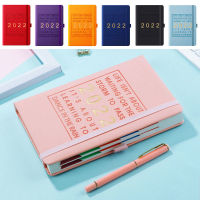 New Fashion Agenda 2022 Jan-Dec Diary English Planner Notebook Journal A5 Hard cover School Supplies Stationery