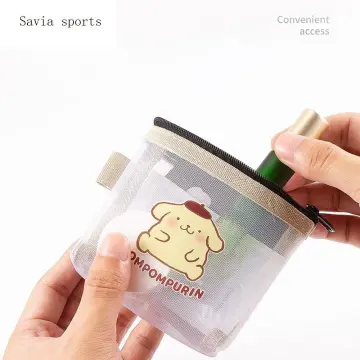 Mini Transparent Nylon Mesh Card Bag Credit Card Organizer