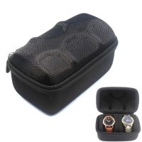 Watch Roll Travel Case Portable Watch Holder and Organizer with Soft Pillow Deluxe Lining (Fit Up to 55mm Watch Face)