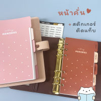 ที่คั่นแพลนเนอร์ Making Memory ? สติกเกอร์ติดแท็บ Planner Dividers Tab Refill Label Sticker Index ดัชนี A6/A5 by mimisplan