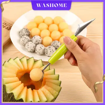 Triangle Fruit Carving Knife, 2Pcs Stainless Steel Fruit Platter Kitchen  Artifact, Vegetable Knife Non-slip Carving Blade Tool 