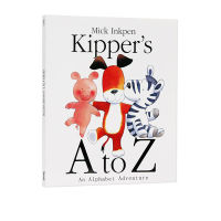 Original English kipper S a to Z dog kapiqip letter adventure Liao Caixing book list childrens Enlightenment picture book an alphabet Adventure