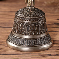 Nepal Tibetan Nine-Strand Vajra Bells And Pestles Bronze Flower Bells Bells Sound Crisp Buddhist Supplies Handmade Bells