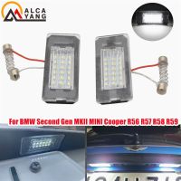 Auto Accessories CE Car LED license Number Plate Light Lamp Lighting Indicators For MKII MINI Cooper R56 R57 R58 R59 car styling