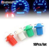 10Pcs DC 12V T5 B8.5D B8.5 SMD LED Car Light Automobiles Light-emitting Diode Instrument Dashboard Light Bulbs