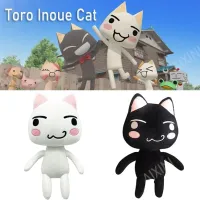 30Cm Kawaii Toro Inoue ของเล่นตุ๊กตาแมวอะนิเมะแบบนิ่มตุ๊กตาสัตว์การ์ตูนตกแต่งห้องของเล่นแมวของขวัญหมอนอิงสำหรับเด็ก