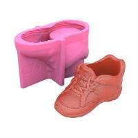 Cartoon Shoes Flowerpot Pen Holder UV Crystal Epoxy Mold Cement Plaster Clay Resin Silicone Mould DIY Crafts Mold Shoe Care