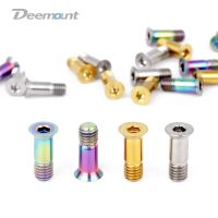 Deemount สกรูหัวหกเหลี่ยมสำหรับจักรยานสลักเกลียว Ti 2ชิ้น M5 * 14. 2ตีนผีด้านหลังสำหรับจักรยานสกรูหัวหกเหลี่ยมสำหรับลูกกลิ้งสายพานรอก