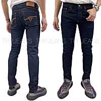 TPPJEANS Winsman66 Slim-fit Denim กางเกงยีนส์ผ้ายืดสีมิดไนท์บลู เป้ากระดุม ทรงสลิมสวย Size 28-36 รับชำระปลายทาง