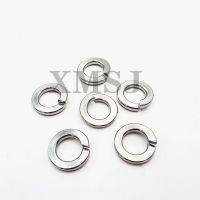 2/5/10/50/100pcs GB93 A2 304 Stainless Steel Spring Split Lock Washer Elastic Gasket M1.6 M2 M2.5 M3 M4 M5 M6 M8 M10 M12 M16 M24 Coil Springs