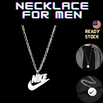 Nike Silver Necklaces for Men