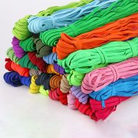【YF】✇⊕  6mm Colorful High-elastic Elastic Bands Rope Rubber Band Sewing Trim Waist Garment Accessory 5M