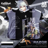 " Genshin Impact Constellation - Razor " Gaming Shirt T shirt