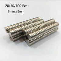 2050100 Pcs 5Mm X 2Mm Magnet Hot Small Round Magnet Strong Magnets Rare Earth Neodymium Magnet