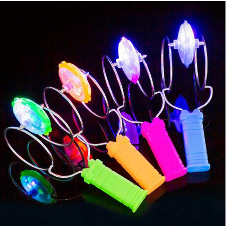 Magnetic Spinning Top Colorful Luminous Gyroscope LED Lights Hand ...